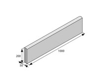 BEST PARKAN II Červená výška 200mm